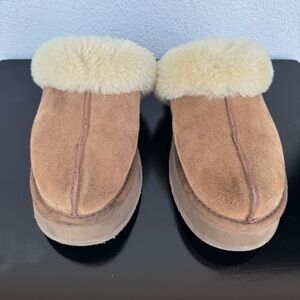 UGG Shearling Lined Slippers